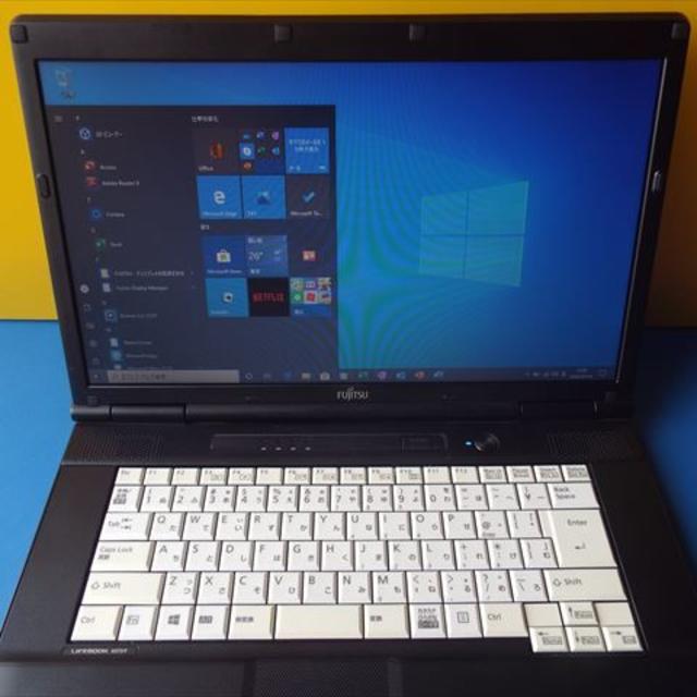 LIFEBOOK  A572 /F　win10　office 2016