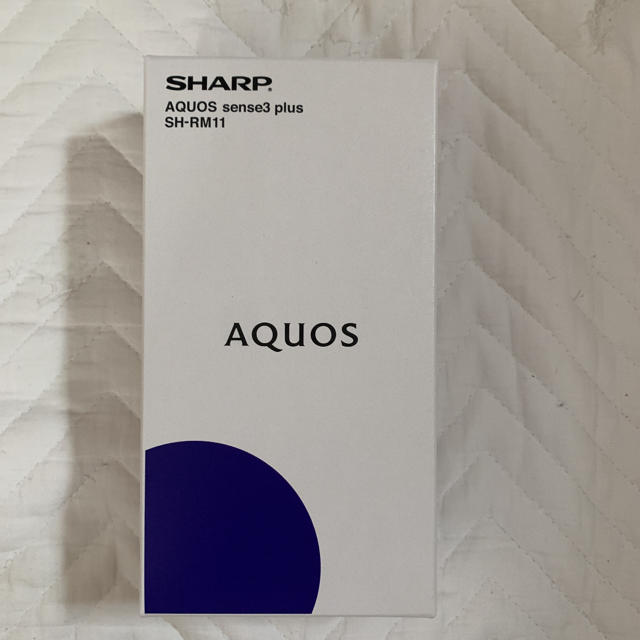 SHARP AQUOS sense3 plus simフリー SH-RM11メモリ6GBストレージ64GB