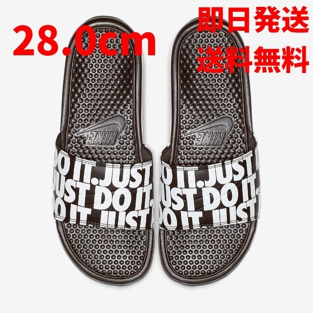 NIKE(ナイキ)の【新品未使用】Nike サンダル ベナッシ JDI プリント ブラック/ホワイト メンズの靴/シューズ(サンダル)の商品写真