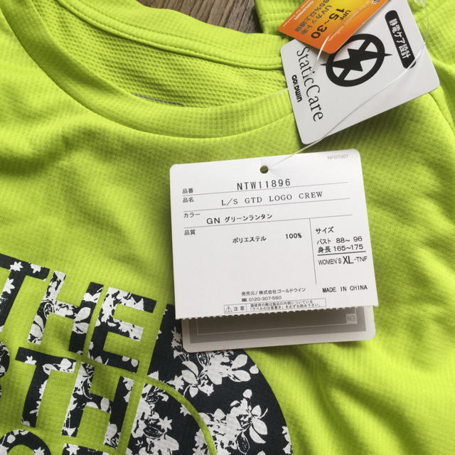 THE NORTH FACE(ザノースフェイス)の新品  未使用、ノースフェイス  UV 長袖Tシャツ レディースのトップス(Tシャツ(長袖/七分))の商品写真