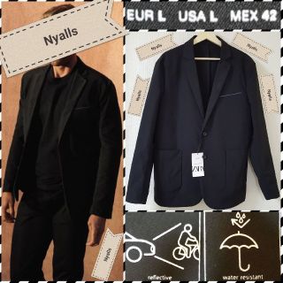 ザラ(ZARA)の新品★タグ付き★多機能★セットアップ★カーゴパンツ★ジャケット★レア★コンビ★黒(セットアップ)