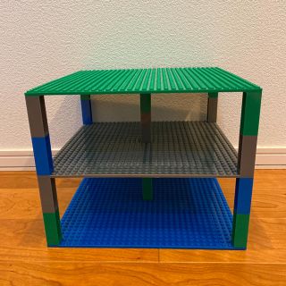 レゴ(Lego)の新品　３階建て　LEGOクラシック　基礎板　互換品　3色3枚セット　裏面使用可(積み木/ブロック)