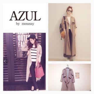 アズールバイマウジー(AZUL by moussy)のmoussy ◇ 新品 テロンチ(トレンチコート)