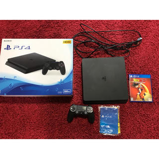 SONY PlayStation4 本体 CUH-2100AB01及びソフト(家庭用ゲーム機本体)