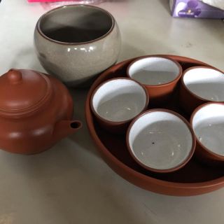 お茶セット　中国茶　茶器(陶芸)