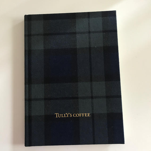 TULLY'S COFFEE(タリーズコーヒー)のタリーズ　ノート インテリア/住まい/日用品の文房具(ノート/メモ帳/ふせん)の商品写真