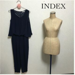 インデックス(INDEX)のインデックス♡ネイビーのオールインワン(オールインワン)