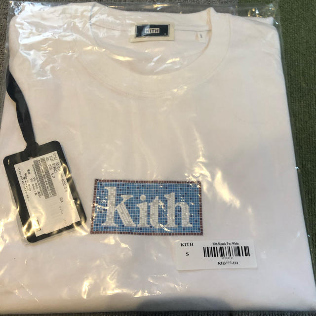 Mサイズ KITH TOKYO TEE モザイクTシャツ ショッパー付