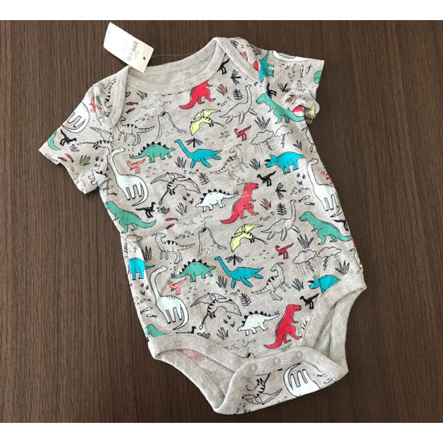 babyGAP(ベビーギャップ)のbabygap ■ ロンパース　Tシャツ　パンツ　恐竜 キッズ/ベビー/マタニティのベビー服(~85cm)(ロンパース)の商品写真