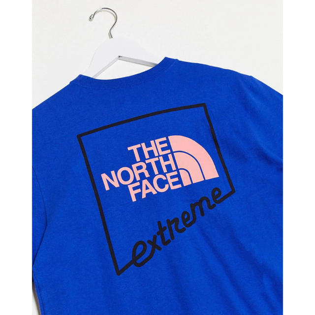 THE NORTH FACE(ザノースフェイス)の【Mサイズ】新品タグ付き ノースフェイス エクストリーム Tシャツ ブルー メンズのトップス(Tシャツ/カットソー(半袖/袖なし))の商品写真