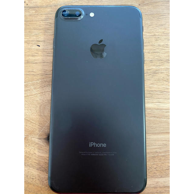 iPhone 7 plus 128GB JETBLACK SIMフリー