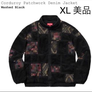 シュプリーム(Supreme)のsupreme corduroy patchwork denim XL 美品(Gジャン/デニムジャケット)