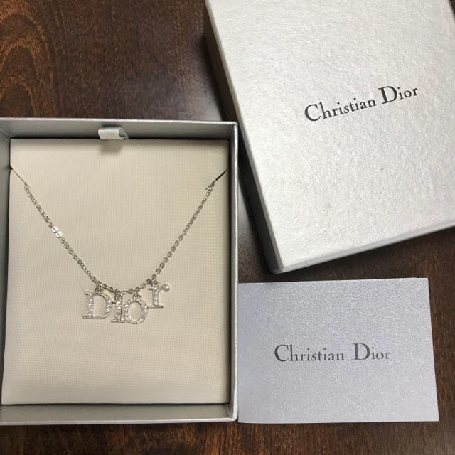 Christian Dior - 【未使用】クリスチャンディオール ラインストーン 