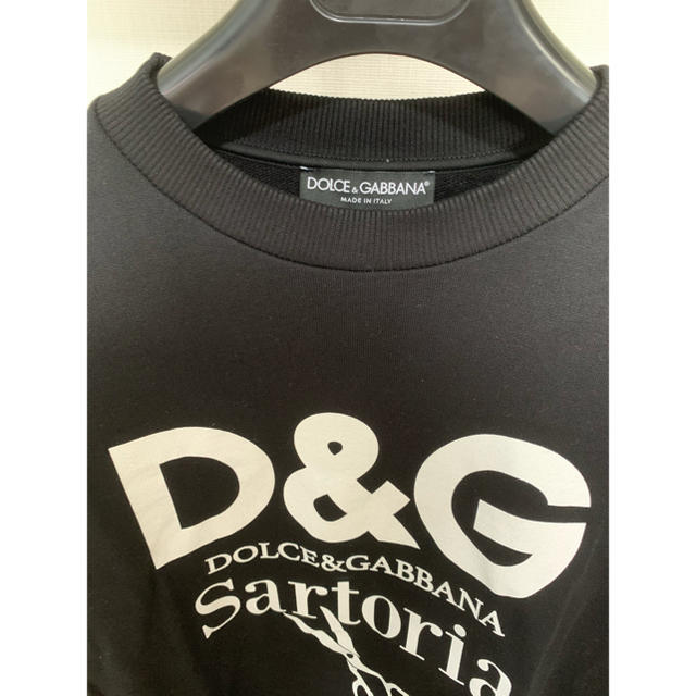 DOLCE&GABBANA(ドルチェアンドガッバーナ)のドルチェ&ガッバーナ ロゴスウェットシャツ 1回使用 美品 サイズ52 メンズのトップス(スウェット)の商品写真