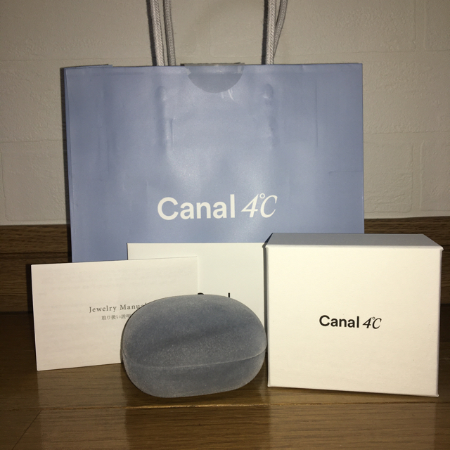 canal４℃(カナルヨンドシー)のCanal 4℃【ホワイトゴールドネックレス】 レディースのアクセサリー(ネックレス)の商品写真