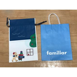 ファミリア(familiar)のファミリア　ショップ袋2点(ショップ袋)