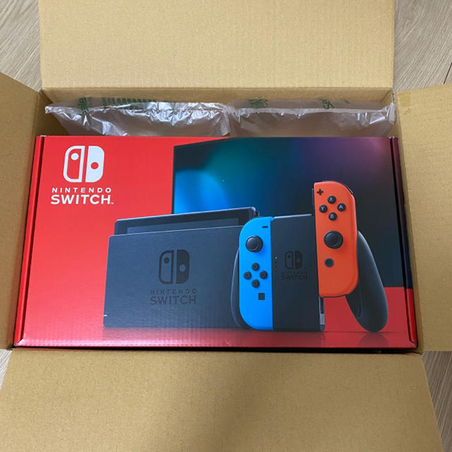 新品未使用 即納 Nintendo Switch ネオン