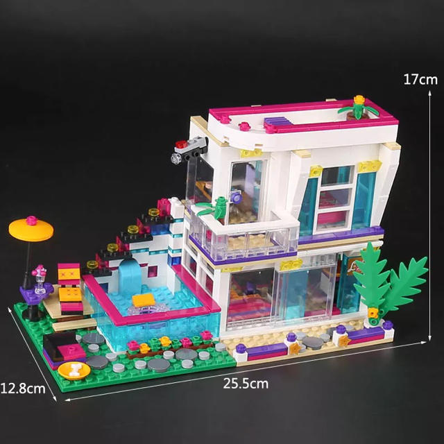 Lego(レゴ)の☆最安値☆ レゴ　互換　41135 リヴィのセレブハウス　フレンズ キッズ/ベビー/マタニティのおもちゃ(知育玩具)の商品写真