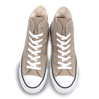 コンバース(CONVERSE)のconverse ベージュ　ハイカット(スニーカー)