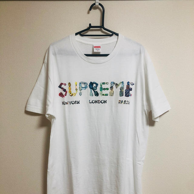 L 2018SS supreme Rocks tee