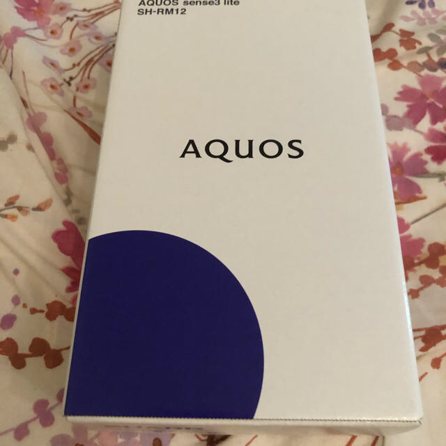 AQUOS(アクオス)の[新品未開封]AQUOS sense3 lite 64 GB SIMフリー スマホ/家電/カメラのスマートフォン/携帯電話(スマートフォン本体)の商品写真