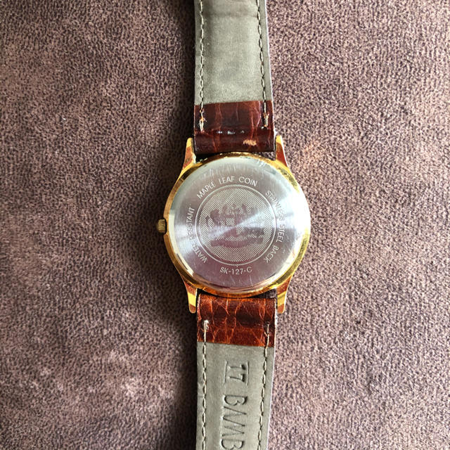 klaeuse メイプルリーフコインウォッチ メンズの時計(腕時計(アナログ))の商品写真