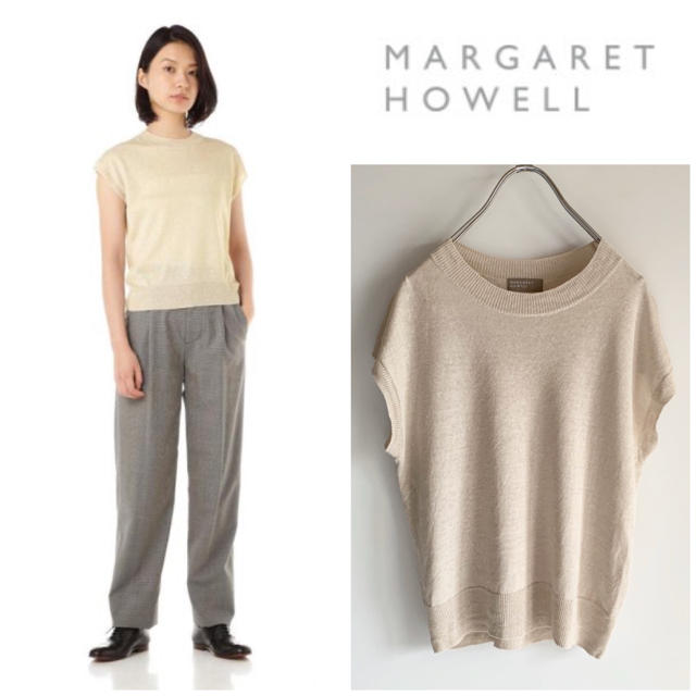 MARGARET HOWEL リネンニット