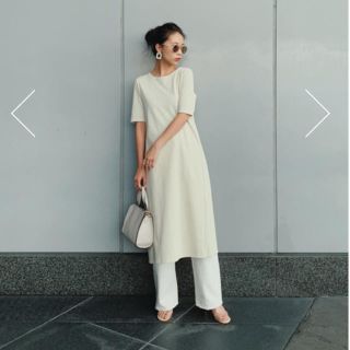 マウジー(moussy)の今季moussy バックスリットワンピース(ロングワンピース/マキシワンピース)