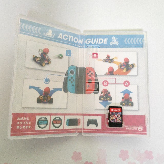 Nintendo Switch(ニンテンドースイッチ)のマリオカート8 デラックス Switch エンタメ/ホビーのゲームソフト/ゲーム機本体(携帯用ゲームソフト)の商品写真