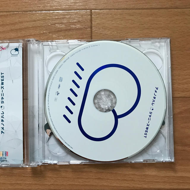 ジャニーズWEST(ジャニーズウエスト)のアメノチハレ（初回盤B） エンタメ/ホビーのCD(ポップス/ロック(邦楽))の商品写真