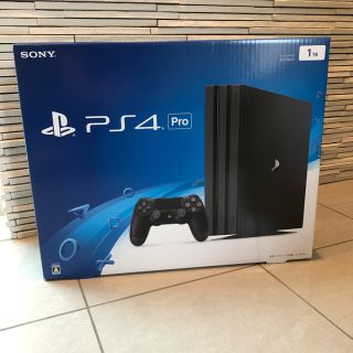 プレイステーション4(PlayStation4)の【美品】PS4 Pro 本体 (家庭用ゲーム機本体)