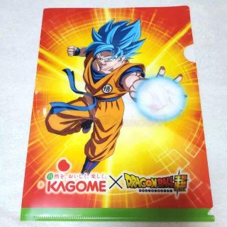 ドラゴンボール(ドラゴンボール)の購入特典非売品☆未使用☆カゴメ×ドラゴンボール超クリアファイル 孫悟空(クリアファイル)