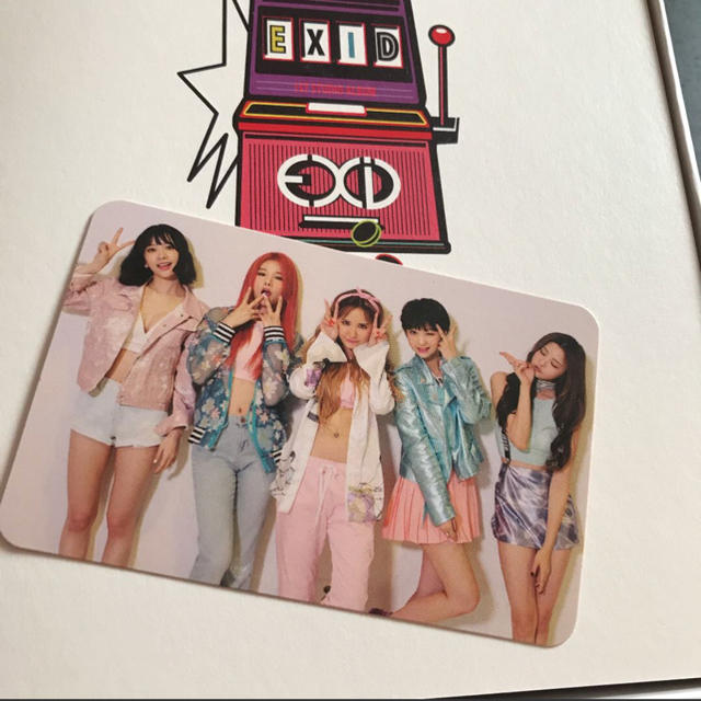 EXID 韓国 CD Street 廃盤 トレカ・ポスター付き