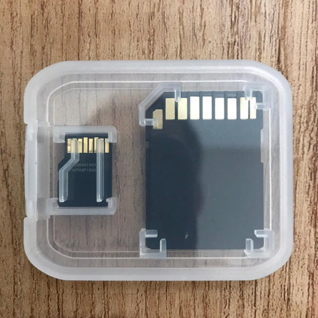 microSDカード 64GB【2個セット】(SDカードとしても使用可能!) スマホ/家電/カメラのPC/タブレット(PC周辺機器)の商品写真