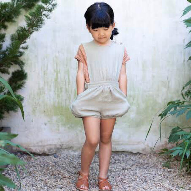 Caramel baby&child (キャラメルベビー&チャイルド)のSoor Ploom Fernanda Playsuit, Pond キッズ/ベビー/マタニティのキッズ服女の子用(90cm~)(ワンピース)の商品写真