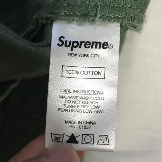 Supreme   Supreme Cargo Pant  FW Oliveの通販 by clothing