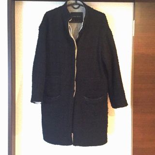 ザラ(ZARA)のZARA スタンドカラーコート(チェスターコート)