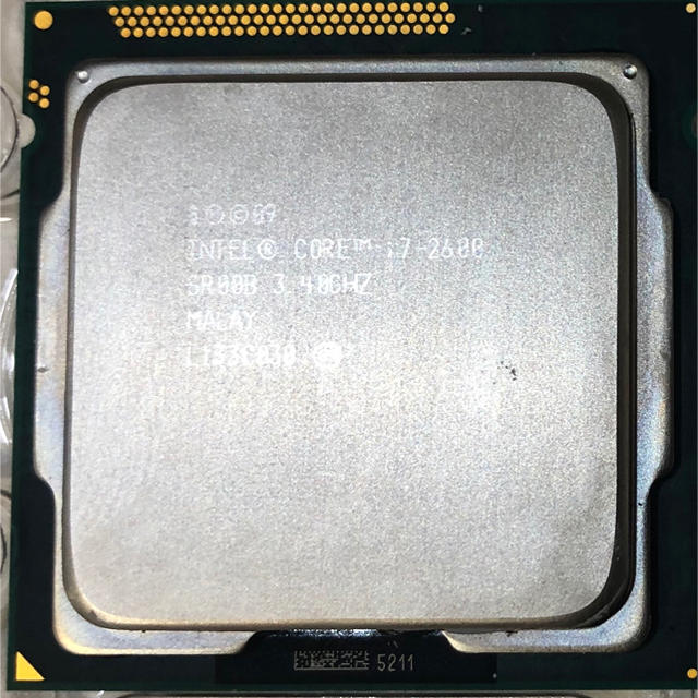 i7 2600 CPU