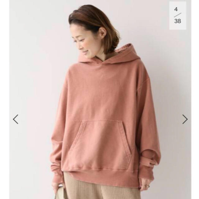 DEUXIEME CLASSE(ドゥーズィエムクラス)のTreasure hoody パーカーピンク レディースのトップス(パーカー)の商品写真