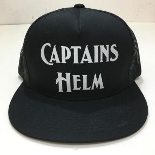 試着のみ極美品 captains helm メッシュ キャップ キャプテンヘルム(キャップ)