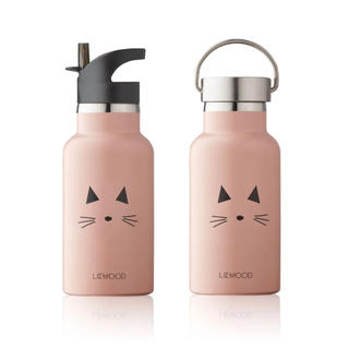 liewoodリーウッド ウォーターボトル水筒 猫 ピンク