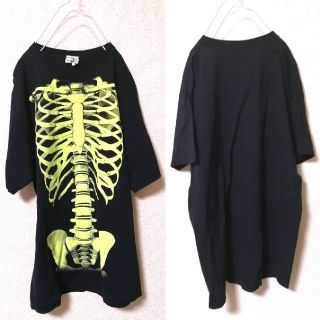 サンタモニカ(Santa Monica)の　　みや様専用　パンクなレントゲン　肋の骨　　bone　　半袖Ｔシャツ(Tシャツ/カットソー(半袖/袖なし))