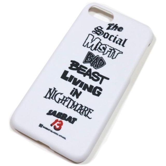 SABBAT13(サバトサーティーン)の(84%OFF)SABBAT13 サバトサーティーン iPhone CASE スマホ/家電/カメラのスマホアクセサリー(iPhoneケース)の商品写真