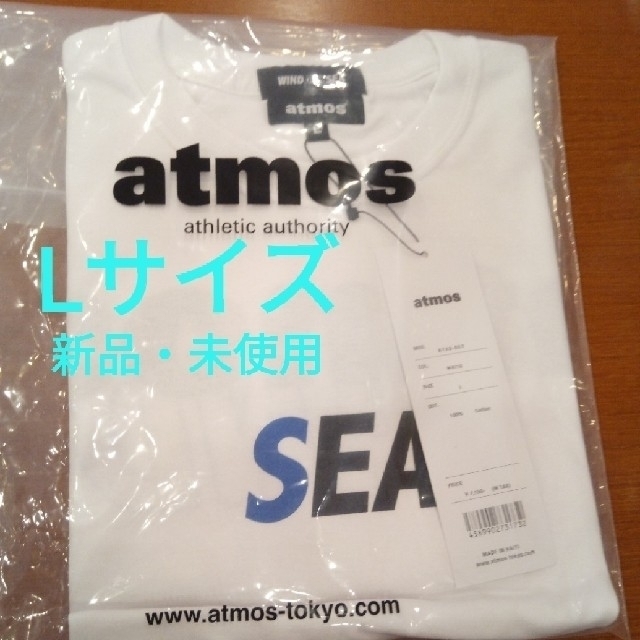 atmos x WIND AND SEA LOGO TEE WHITE 2