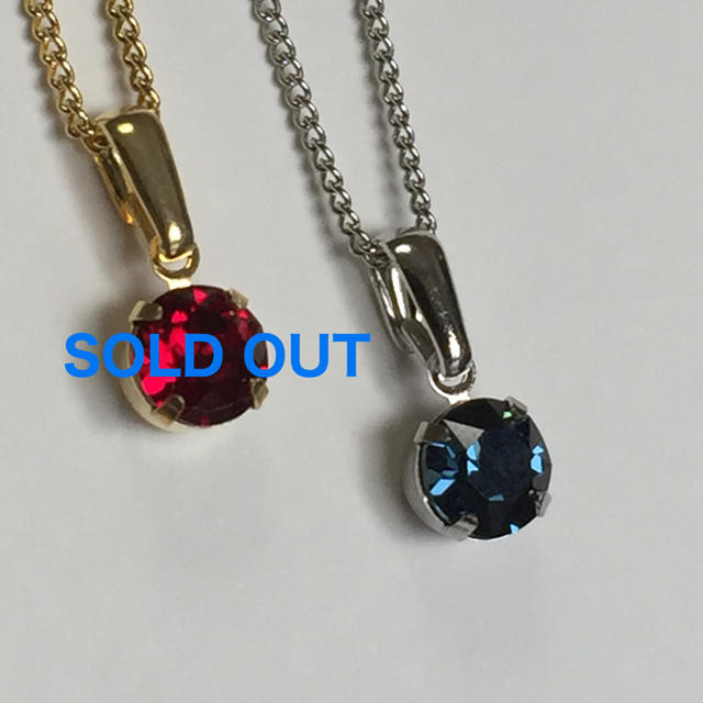 SWAROVSKI(スワロフスキー)のスワロフスキー のネックレス　　モンタナ ハンドメイドのアクセサリー(ネックレス)の商品写真