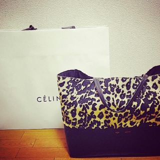 セリーヌ(celine)の専用です！CELINEホリゾンタルカバ　レオパード　フィービーファイロ(トートバッグ)