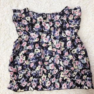 ジルスチュアート(JILLSTUART)のJILLSTUART 花柄ブラウス　(シャツ/ブラウス(半袖/袖なし))