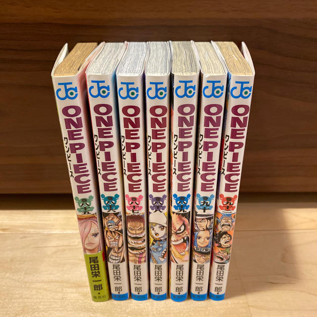 集英社(シュウエイシャ)のＯＮＥ　ＰＩＥＣＥ 85〜90 92   ワンピース　7冊セット エンタメ/ホビーの漫画(少年漫画)の商品写真