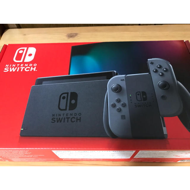 新品未開封　Nintendo Switch グレー　新型スイッチ 1