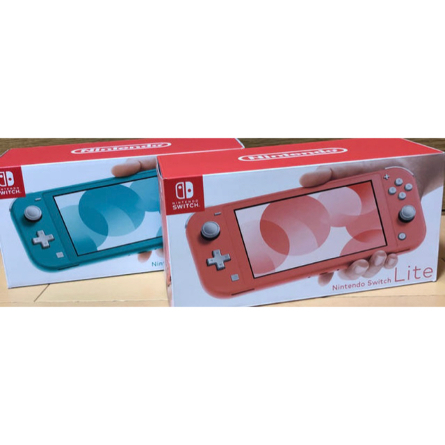 【新品未使用】Nintendo Switch Lite コーラル 2台セット